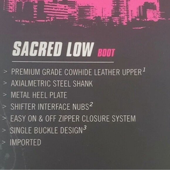 Icon Sacred Short Boots Motorcycle Riding Black Womens Size 9.5 Leather Moto Zip - Picture 9 of 9